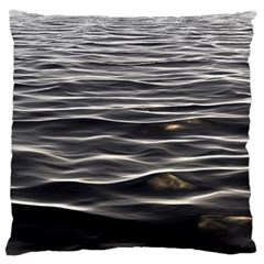 Texture Background Water Large Cushion Case (one Side) by Celenk