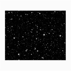 Black Background Texture Stars Small Glasses Cloth by Celenk