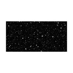 Black Background Texture Stars Yoga Headband