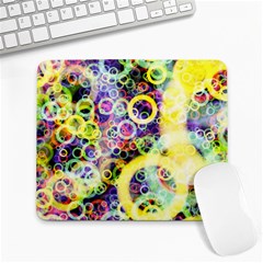 Background Texture Rings Large Mousepads by Celenk