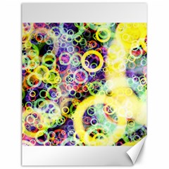 Background Texture Rings Canvas 12  X 16   by Celenk