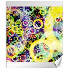 Background Texture Rings Canvas 20  X 24   by Celenk