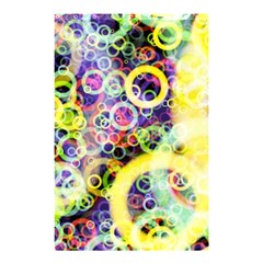 Background Texture Rings Shower Curtain 48  X 72  (small)  by Celenk