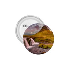 Nature Mountains Cliff Waterfall 1.75  Buttons