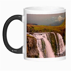 Nature Mountains Cliff Waterfall Morph Mugs