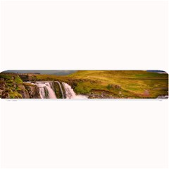 Nature Mountains Cliff Waterfall Small Bar Mats