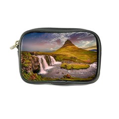 Nature Mountains Cliff Waterfall Coin Purse