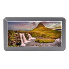 Nature Mountains Cliff Waterfall Memory Card Reader (Mini)