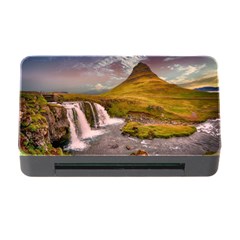 Nature Mountains Cliff Waterfall Memory Card Reader With Cf by Celenk