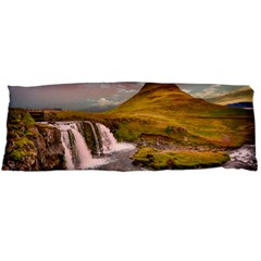 Nature Mountains Cliff Waterfall Body Pillow Case (Dakimakura)