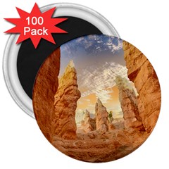 Canyon Desert Landscape Scenic 3  Magnets (100 Pack) by Celenk