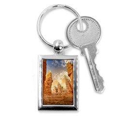 Canyon Desert Landscape Scenic Key Chains (rectangle)  by Celenk