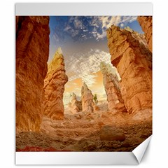 Canyon Desert Landscape Scenic Canvas 20  X 24   by Celenk