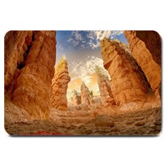 Canyon Desert Landscape Scenic Large Doormat  by Celenk