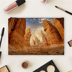 Canyon Desert Landscape Scenic Cosmetic Bag (large)  by Celenk