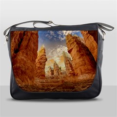 Canyon Desert Landscape Scenic Messenger Bags by Celenk