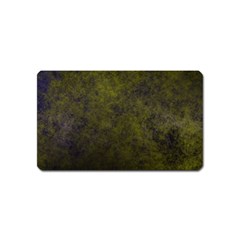 Green Background Texture Grunge Magnet (name Card) by Celenk