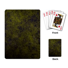 Green Background Texture Grunge Playing Card by Celenk