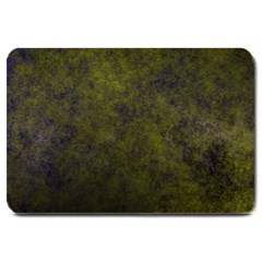 Green Background Texture Grunge Large Doormat  by Celenk