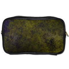 Green Background Texture Grunge Toiletries Bags by Celenk