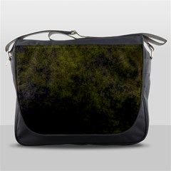 Green Background Texture Grunge Messenger Bags by Celenk