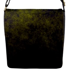 Green Background Texture Grunge Flap Messenger Bag (s) by Celenk