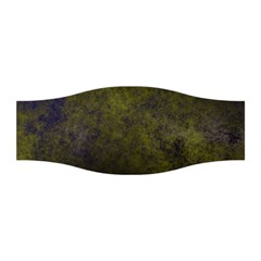 Green Background Texture Grunge Stretchable Headband by Celenk