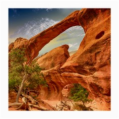 Canyon Desert Rock Scenic Nature Medium Glasses Cloth (2-side) by Celenk