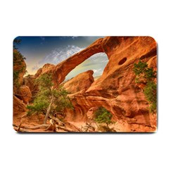 Canyon Desert Rock Scenic Nature Small Doormat  by Celenk