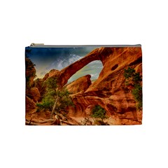 Canyon Desert Rock Scenic Nature Cosmetic Bag (medium)  by Celenk