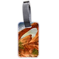 Canyon Desert Rock Scenic Nature Luggage Tags (two Sides) by Celenk