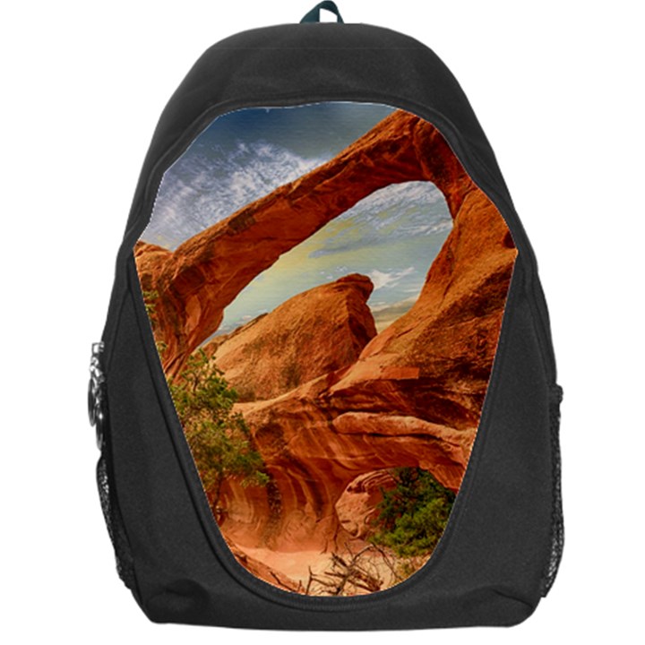 Canyon Desert Rock Scenic Nature Backpack Bag