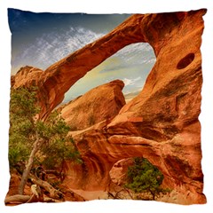 Canyon Desert Rock Scenic Nature Standard Flano Cushion Case (two Sides) by Celenk