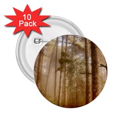 Forest Trees Wood Branc 2 25  Buttons (10 Pack)  by Celenk