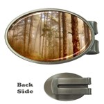 Forest Trees Wood Branc Money Clips (Oval)  Front