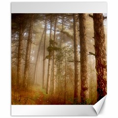 Forest Trees Wood Branc Canvas 8  X 10  by Celenk