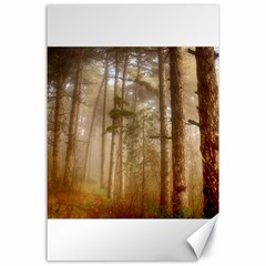 Forest Trees Wood Branc Canvas 24  X 36  by Celenk