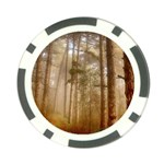 Forest Trees Wood Branc Poker Chip Card Guard Front