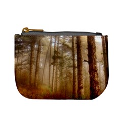 Forest Trees Wood Branc Mini Coin Purses by Celenk