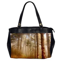 Forest Trees Wood Branc Office Handbags (2 Sides)  by Celenk