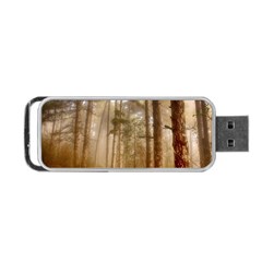 Forest Trees Wood Branc Portable Usb Flash (two Sides) by Celenk