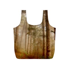 Forest Trees Wood Branc Full Print Recycle Bags (s)  by Celenk