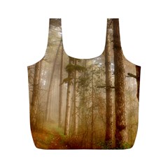 Forest Trees Wood Branc Full Print Recycle Bags (m)  by Celenk