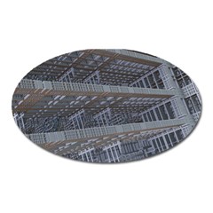 Ducting Construction Industrial Oval Magnet by Celenk