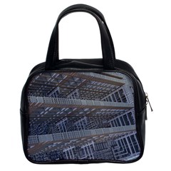 Ducting Construction Industrial Classic Handbags (2 Sides) by Celenk