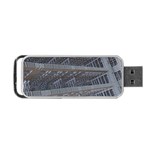 Ducting Construction Industrial Portable USB Flash (One Side) Front