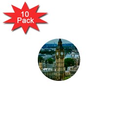 London England City Landmark 1  Mini Buttons (10 Pack)  by Celenk