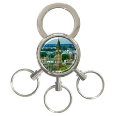 London England City Landmark 3-ring Key Chains