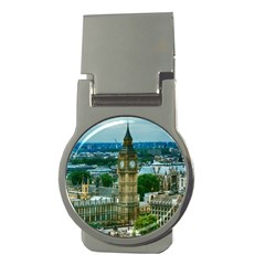 London England City Landmark Money Clips (round)  by Celenk