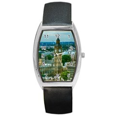 London England City Landmark Barrel Style Metal Watch by Celenk